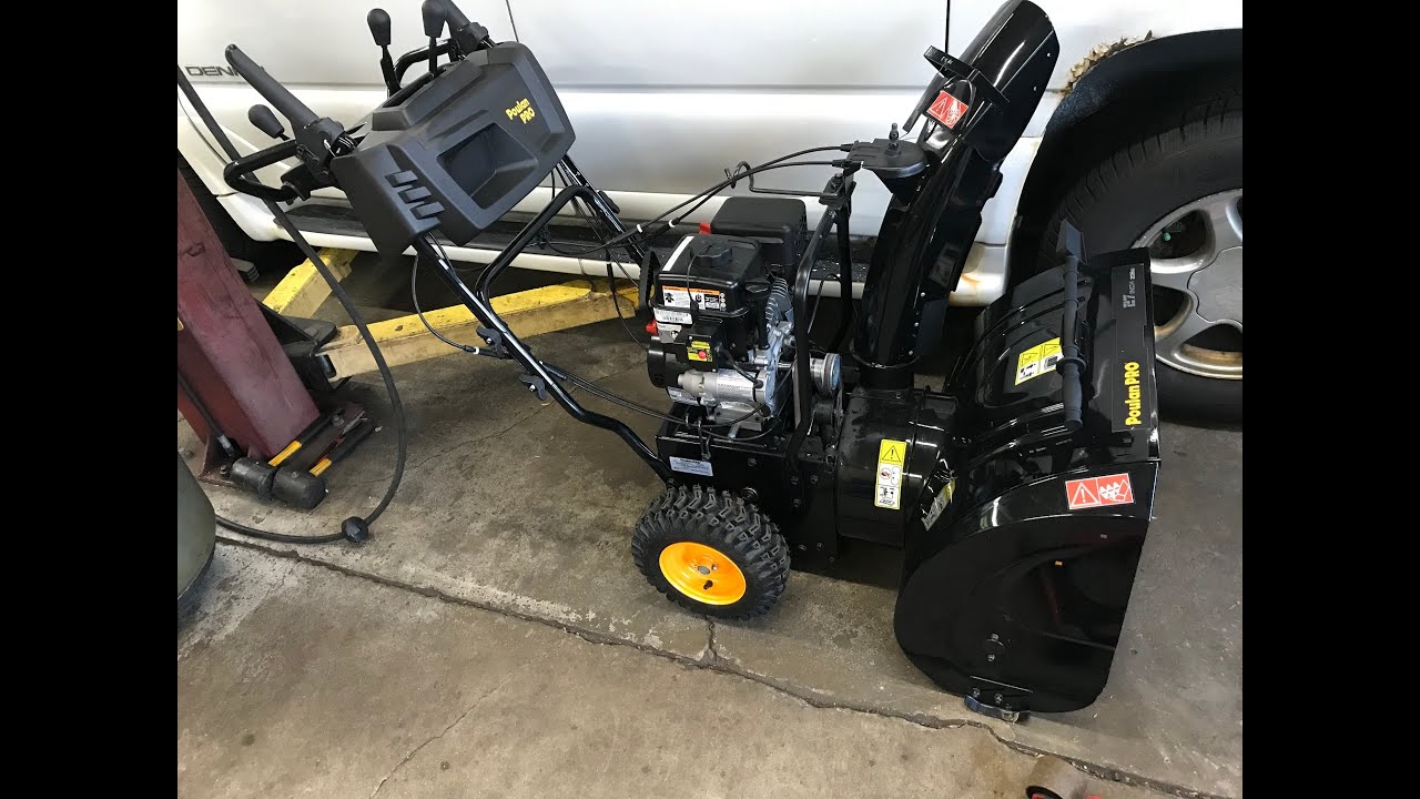 Poulan Pro 27 Inch Snow blower Won't Start  Carburetor Rebuild