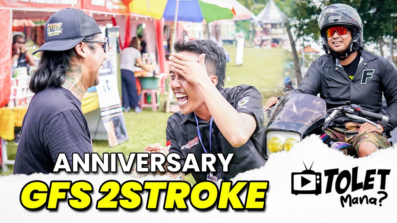 RIDE TO ANNIVERSARY GFS 2 STROKE || SI TOLET EPS. 19