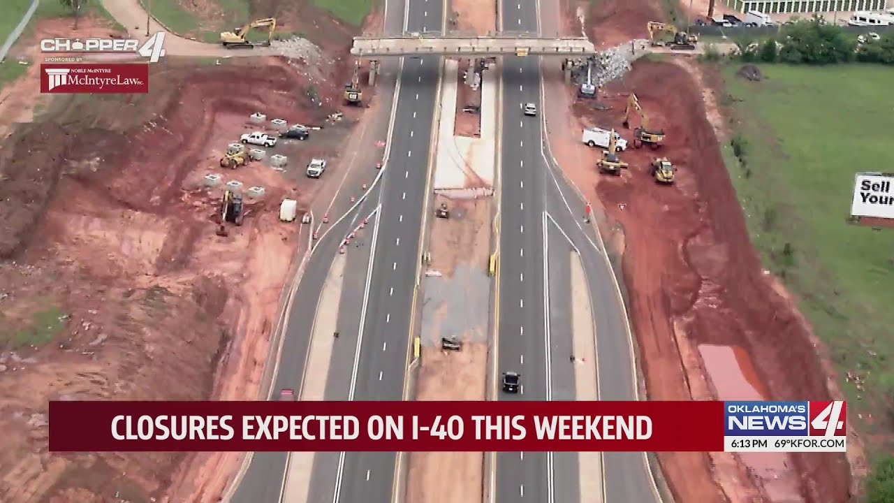 Closures expected on I-40 this weekend