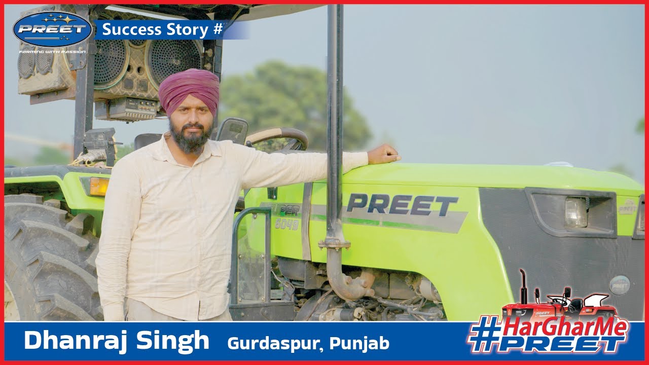 Preet 6049 Tractor Owner Experience | Dhanraj Singh on Reliability&nbsp;&&nbsp;Performance