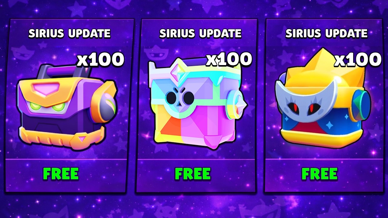 I Opened 100 SIRIUS Update GIFTS🎁 Here's What Happened!
