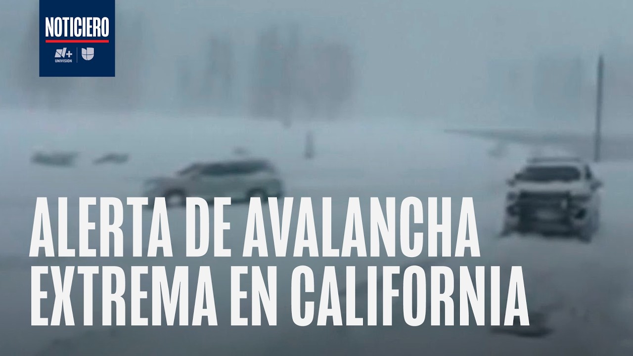 Muerte de esquiadores en California: ¿Cómo se produce una avalancha y qué hacer ante este fenómeno?