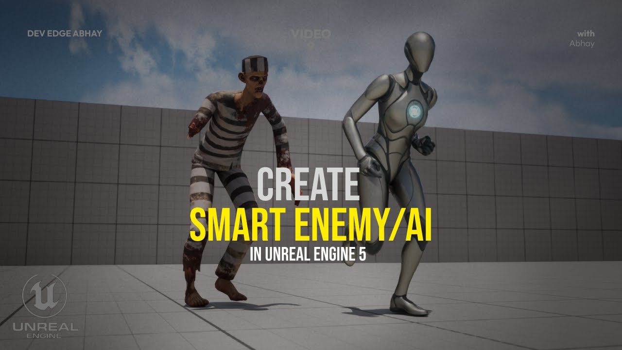 Creating 'SMART ENEMY' AI in Unreal Engine 5 | Simple 5-Minute Tutorial