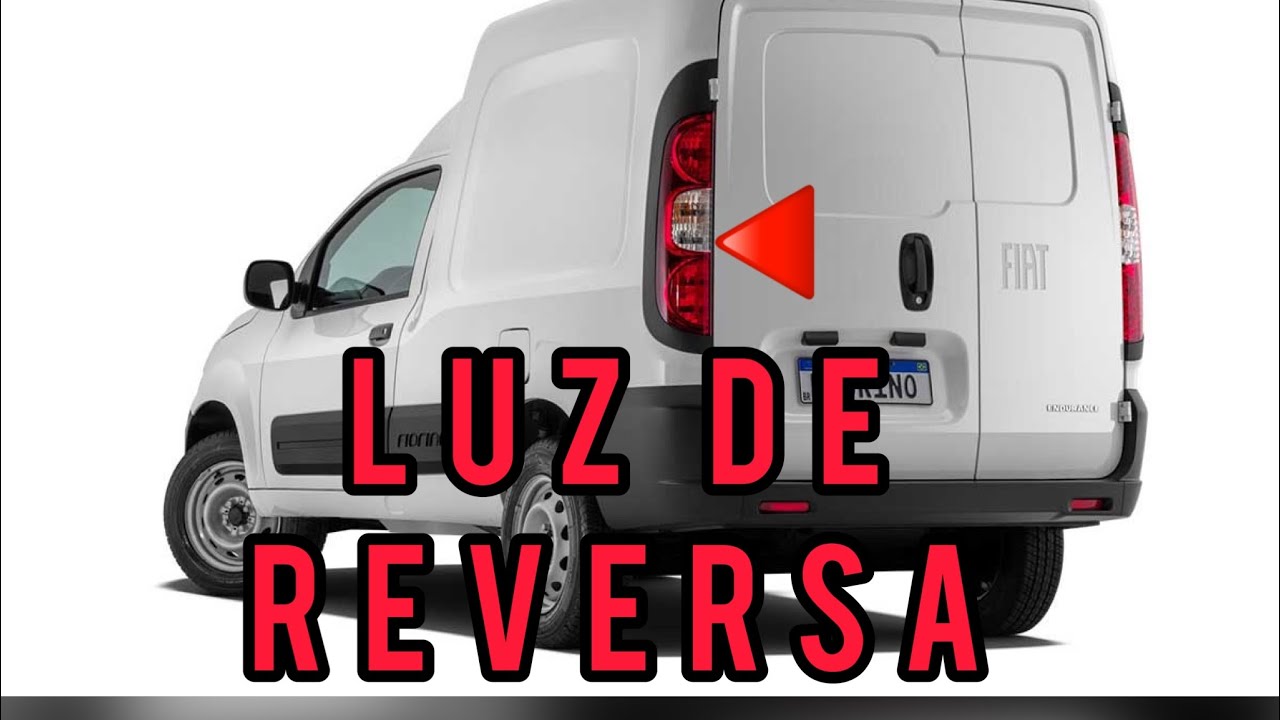 Cómo cambiar luz de reversa Fiat Fiorino 1.4 Evo
