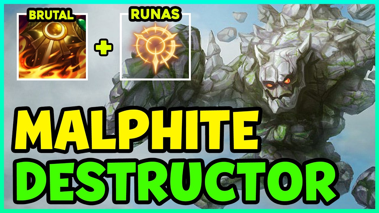 🔥 *SUPER ULTIMATE* COMO JUGAR MALPHITE JUNGLA S16 GUÍA ESPAÑOL | TEMPORADA 16 LOL 2026