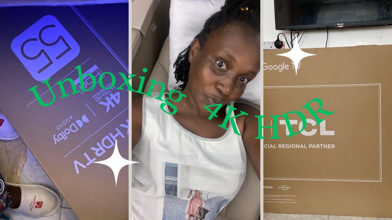 Unboxing & Mounting the TCL 55-inch HDR Google TV in a Kenyan Home this Christmas! 🎄📺