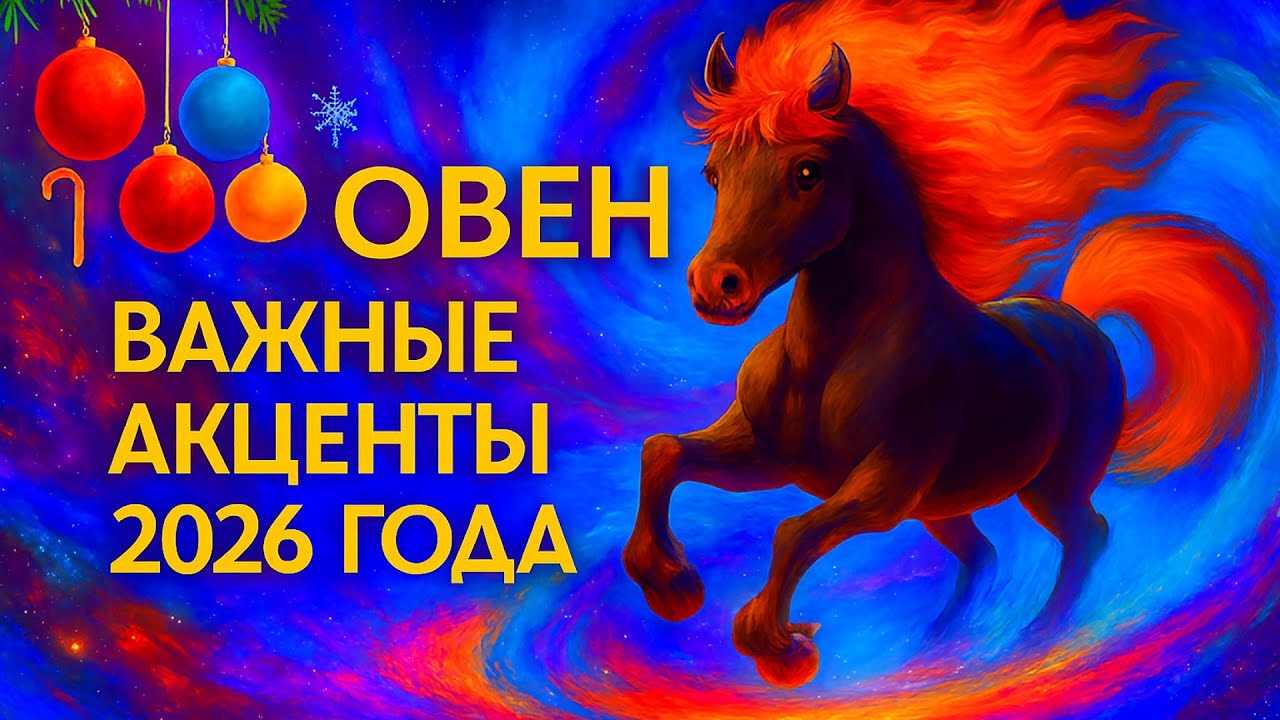 ОВЕН - ЭКСТРА ПРОГНОЗ, ГОРОСКОП на 2026 год - ГОДОВОЙ ПРОГНОЗ - ВАЖНЫЕ АКЦЕНТЫ 2026 года для ОВНОВ!