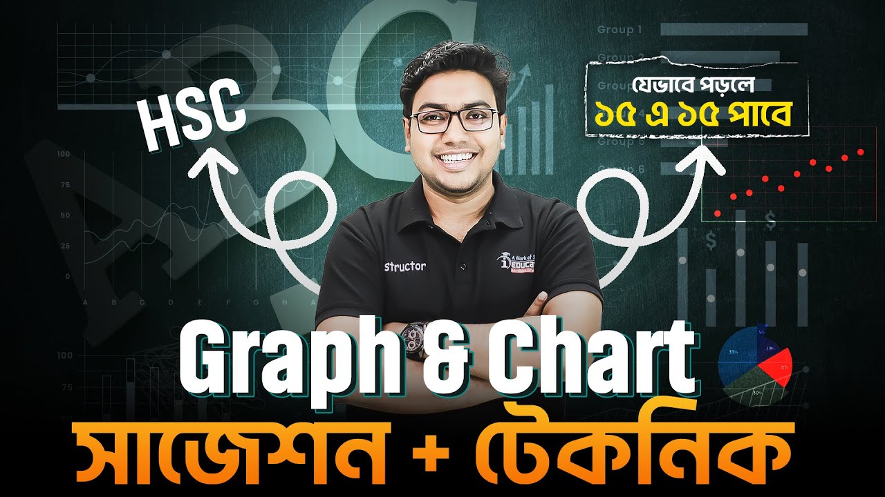 Graph & Chart এ এবার টার্গেট ১৫। HSC সাজেশন & টেকনিক