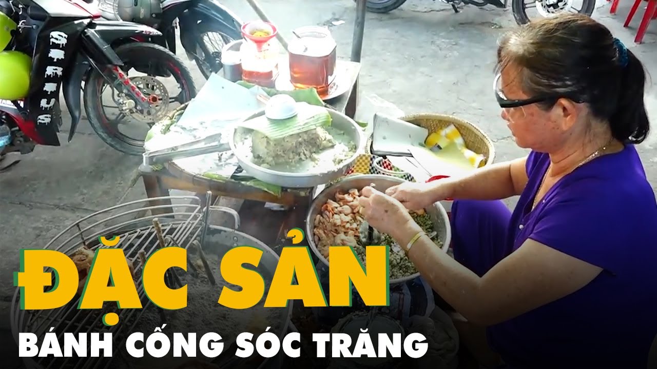 Đặc sản bánh cống Sóc Trăng