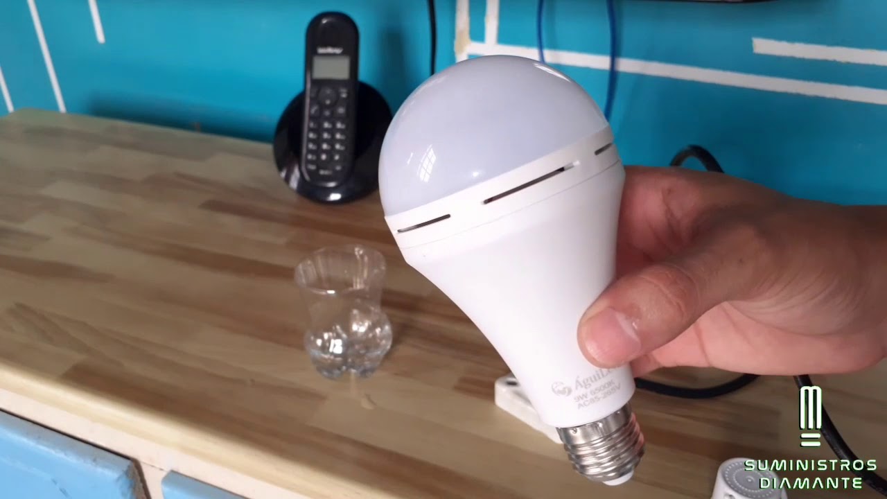 Foco Recargable 9W