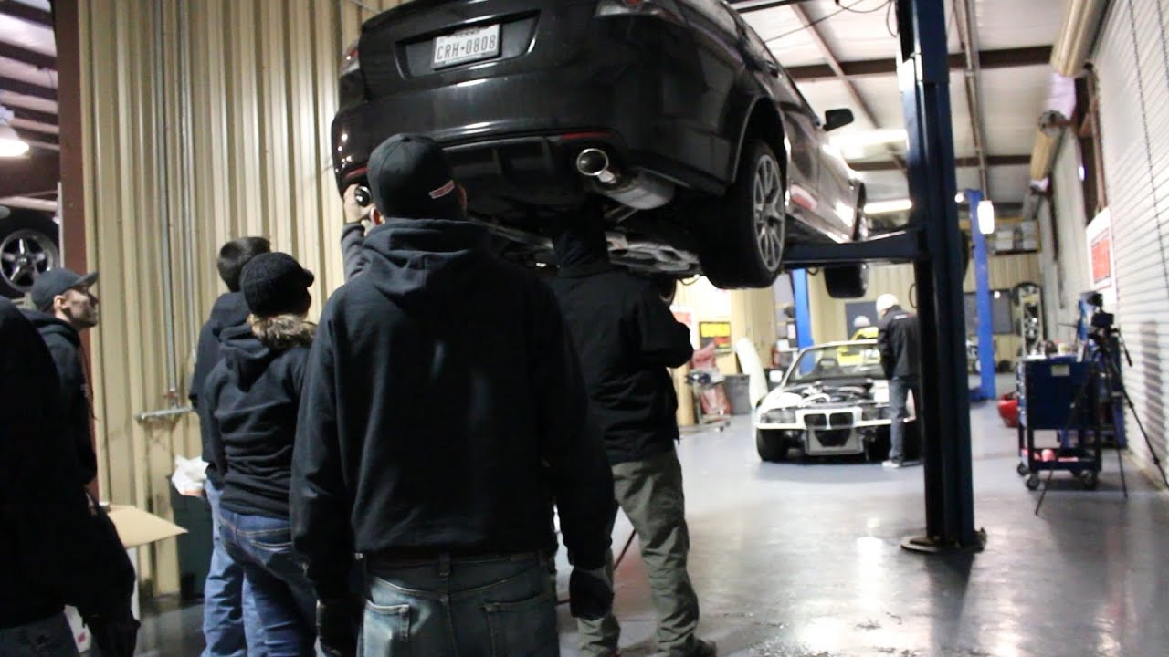 Tuner School Students Install & Dyno Test Magnaflow Exhaust System
