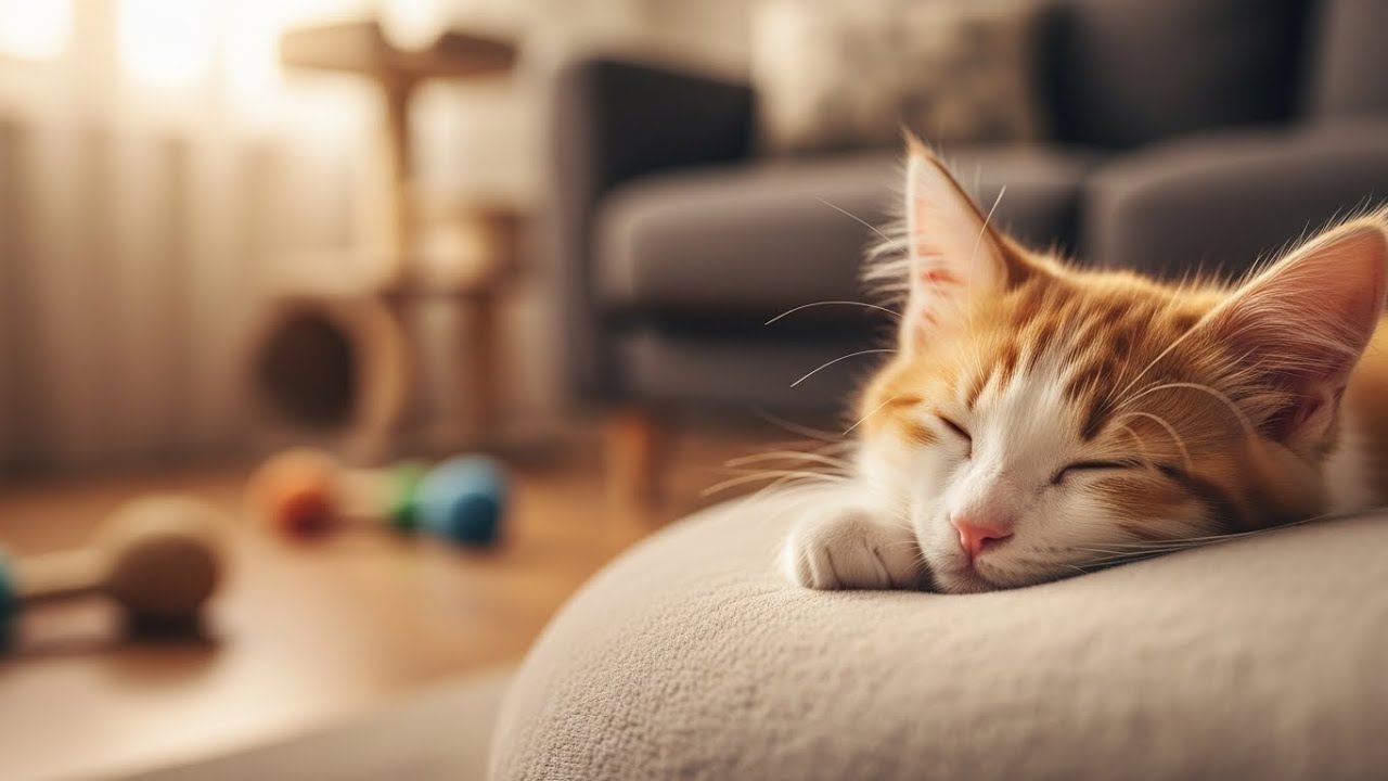 Live Sleepy Cat Stream 💤 | Relaxing & Cute Cat Videos for Calm Moments
