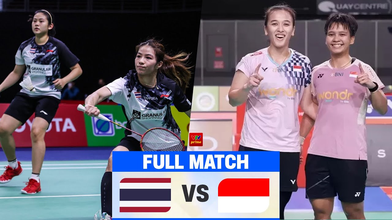 Ornnicha JONGSATHAPORNPARN/Sukitta SUWACHAI (THA) vs MEILYSA PUSPITA / FEBRIANA KUSUMA | BADMINTON
