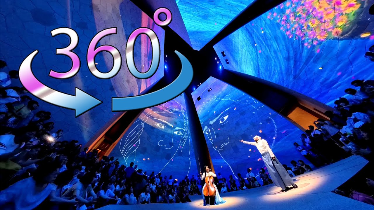 【360度動画】＠ＥＸＰＯ２０２５「サウジアラビアパビリオン・水の物語」
