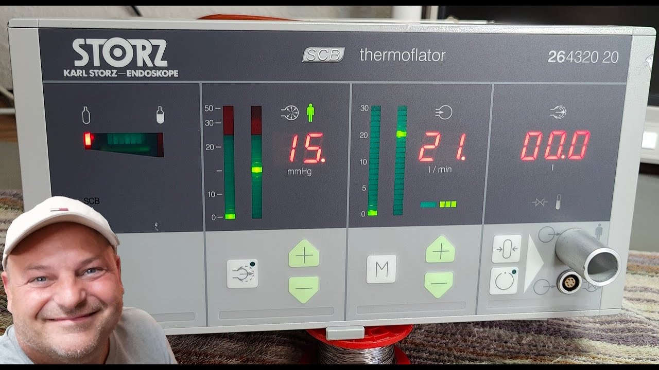 Karl Storz SCB thermoflator 26432020 Medical 2006 teardown