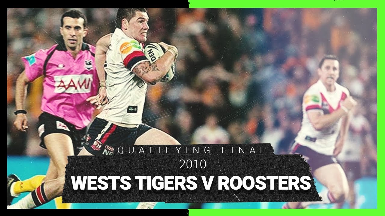 NRL Highlights | Wests Tigers v Roosters | Qualifying Final 2010 | Telstra Classic Match | NRL