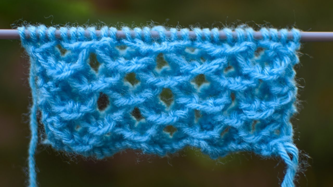 New Knitting Pattern | 3D Knitting Design