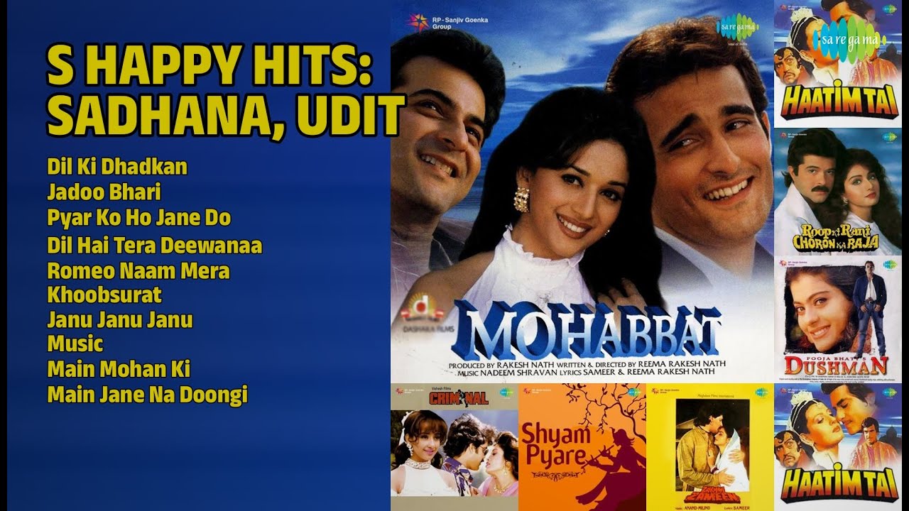 90s Sadabahar Hits | Dil Ki Dhadkan | Jadoo Bhari | Pyar Ko Ho Jane | Dil Hai Tera | Romeo Naam Mera