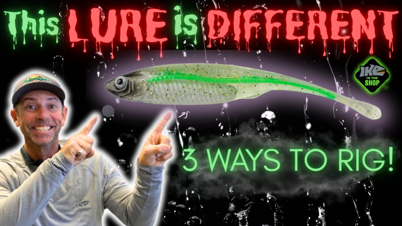 🔥NEW! Drip Minnow! Rig It 3 WAYS for BIG BASS 🎣
