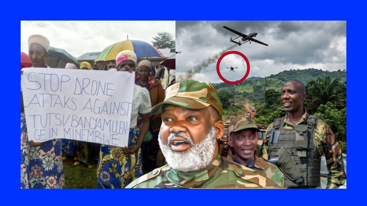 IBITERO BYA DRONE BIKOMEJE KWIBASIRA #MINEMBWE /ABANYAMULENGE BARATABAZA/ I #GOMA MU NGAMBA NSHYA