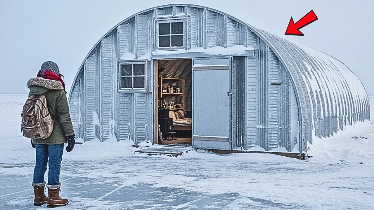 Kicked Out at 17, I Found a Quonset for $8 and Survived -47°F What I Built Inside Saved Me