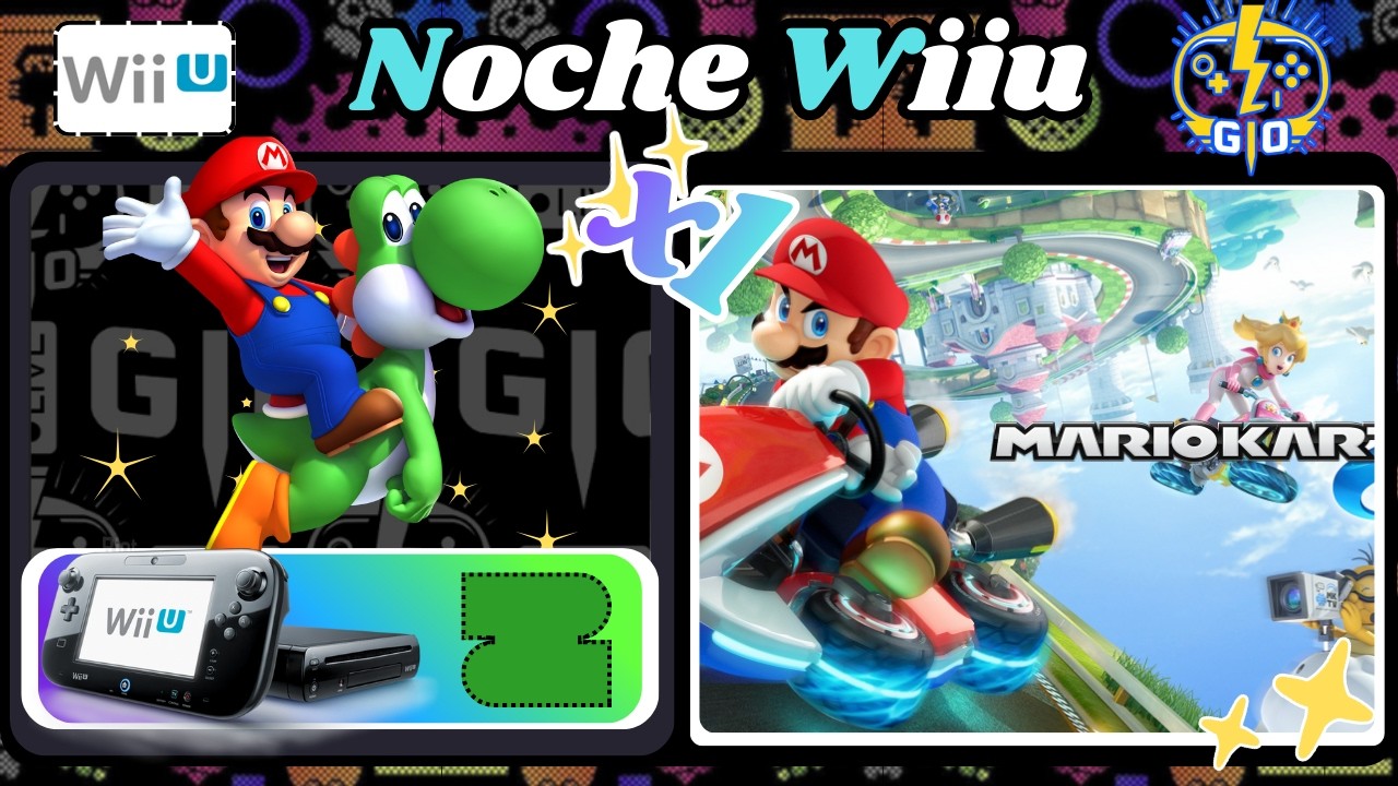 1 Hora de Mario Kart 8 ⏰ Pretendo ✔ Mario Kart ⚔   💥 Nintendo Wii u   ✨Jugando con Subs ⏰