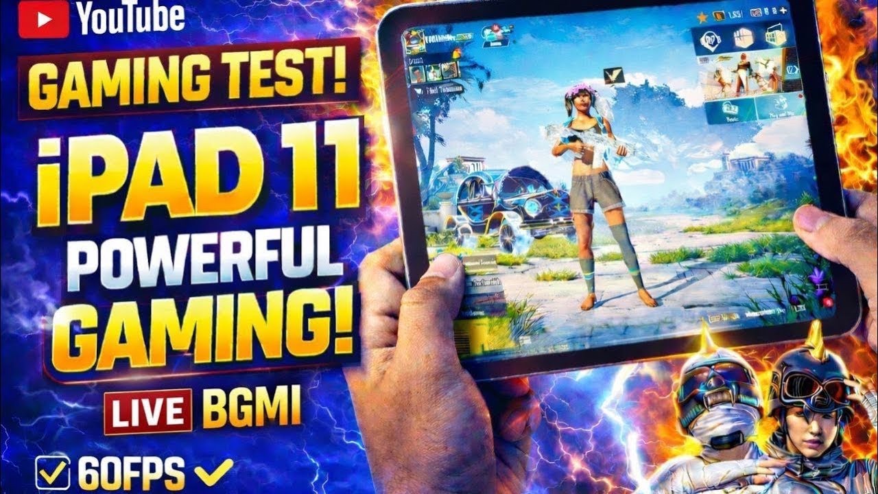 Battlegrounds Mobile India Live 🔴 | iPad A16 Power Test 💥 90 FPS Gameplay 😱 (2025)