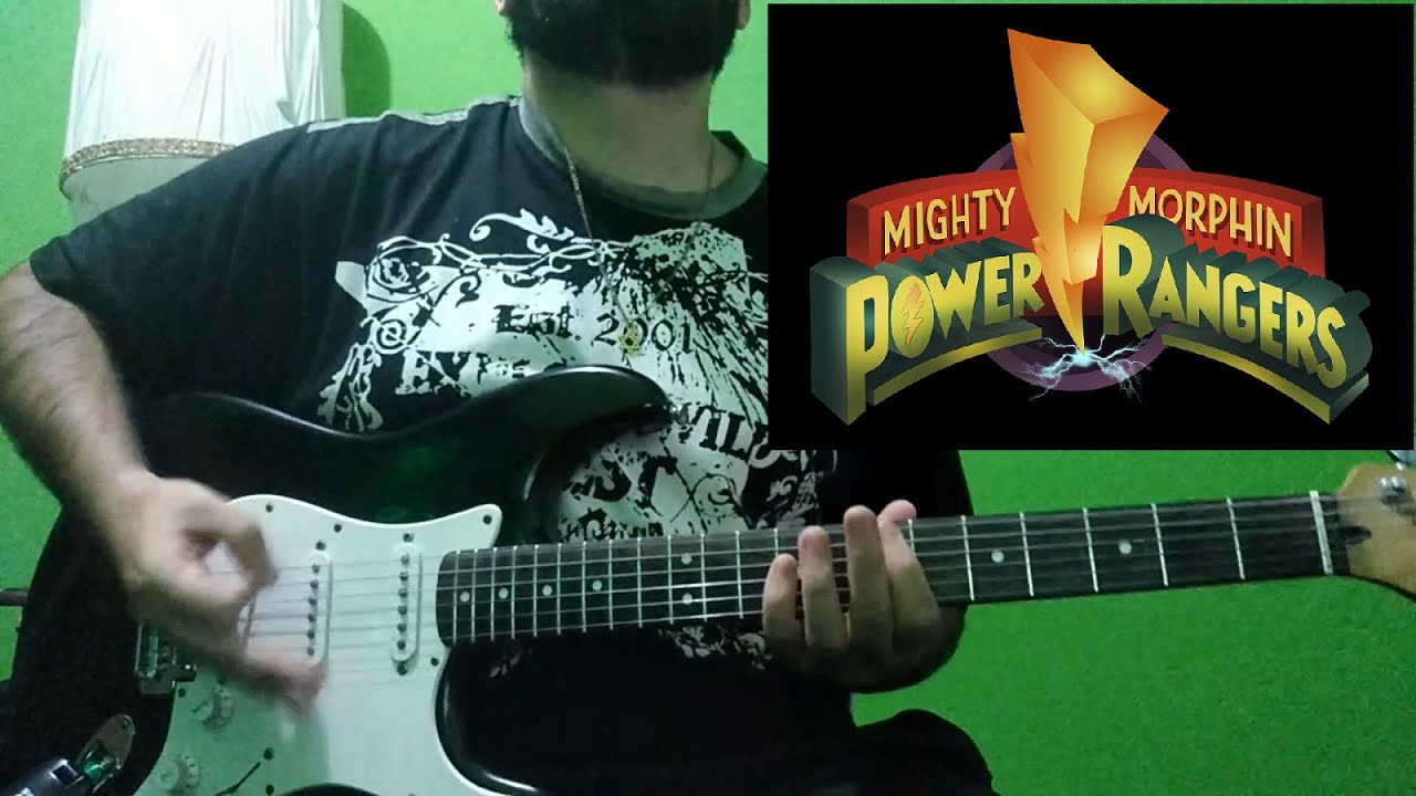 Mighty Morphin Power Rangers Theme Guitar Cover