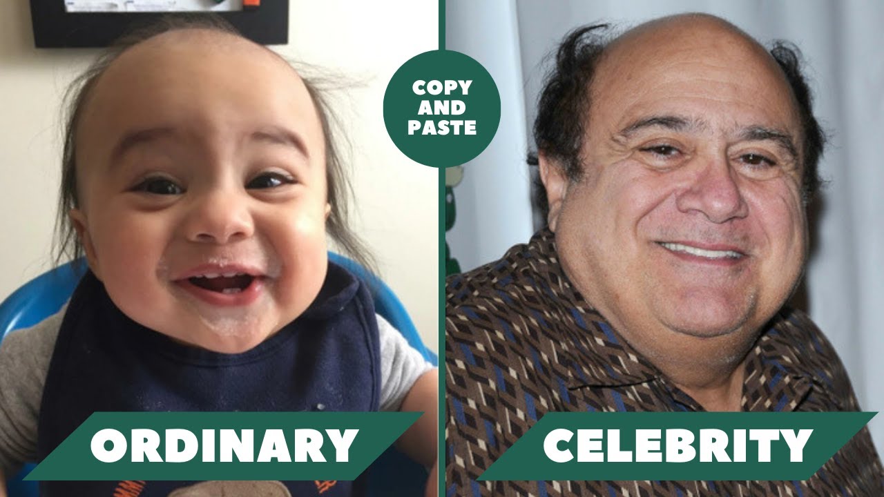 Nature is joking Copy & Paste ordinary people & famous people