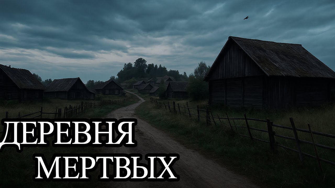ЖИВАЯ МЁРТВАЯ ДЕРЕВНЯ — Страшная мистическая история о духах | Деревенские ужасы