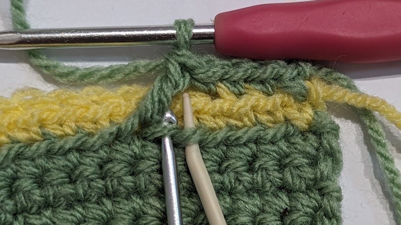 les différents points au crochet mosaïque (basics et spéciaux )