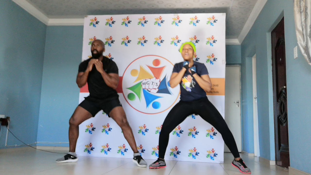 Cardio-box workout with Mxolisi & Lindie (MGTS) 11/06/2020 #BELIEVE