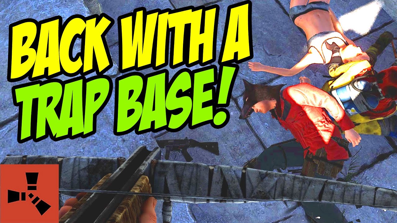 BACK WITH A TRAP BASE! | Rust Solo Survival S35E01