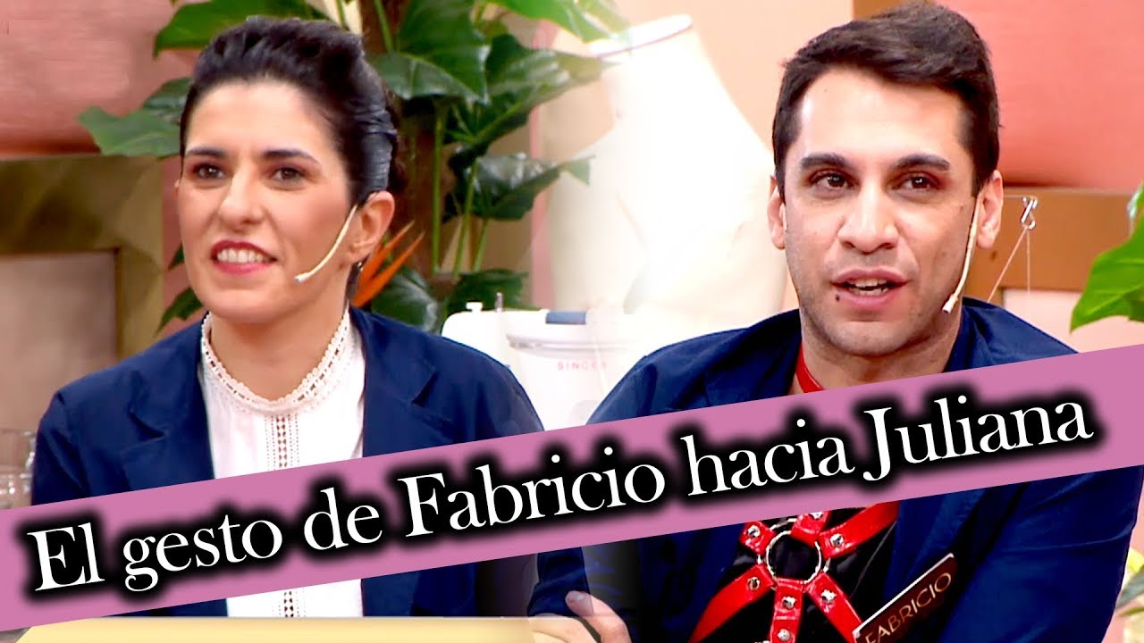 Corte y confección - Programa 31/05/19 - El gesto de Fabricio hacia Juliana