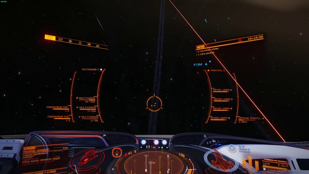 Elite Dangerous : This ship is so satisfying ( Imperial Cutter in High RES)