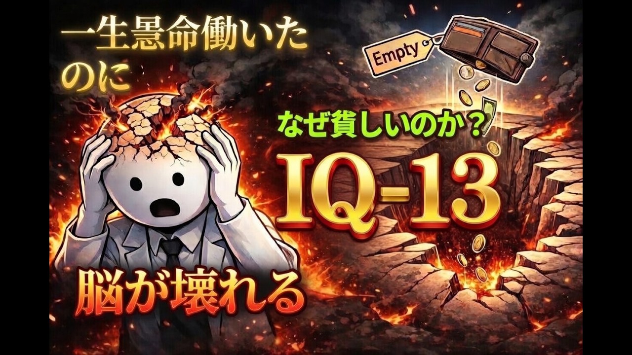 貧乏になると脳が壊れます。今すぐこの「1つ」から変えてください