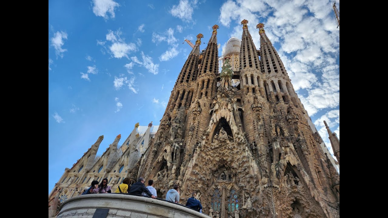 Basilica de la Sagrada Familia in Barcelona, Catalonia, Spain