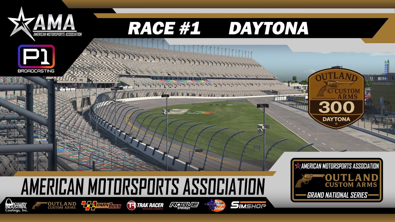 🏁AMA Outland Custom Arms Grand National Series 🏁 | COTA | 2026R3 | iRacing NASCAR Broadcast
