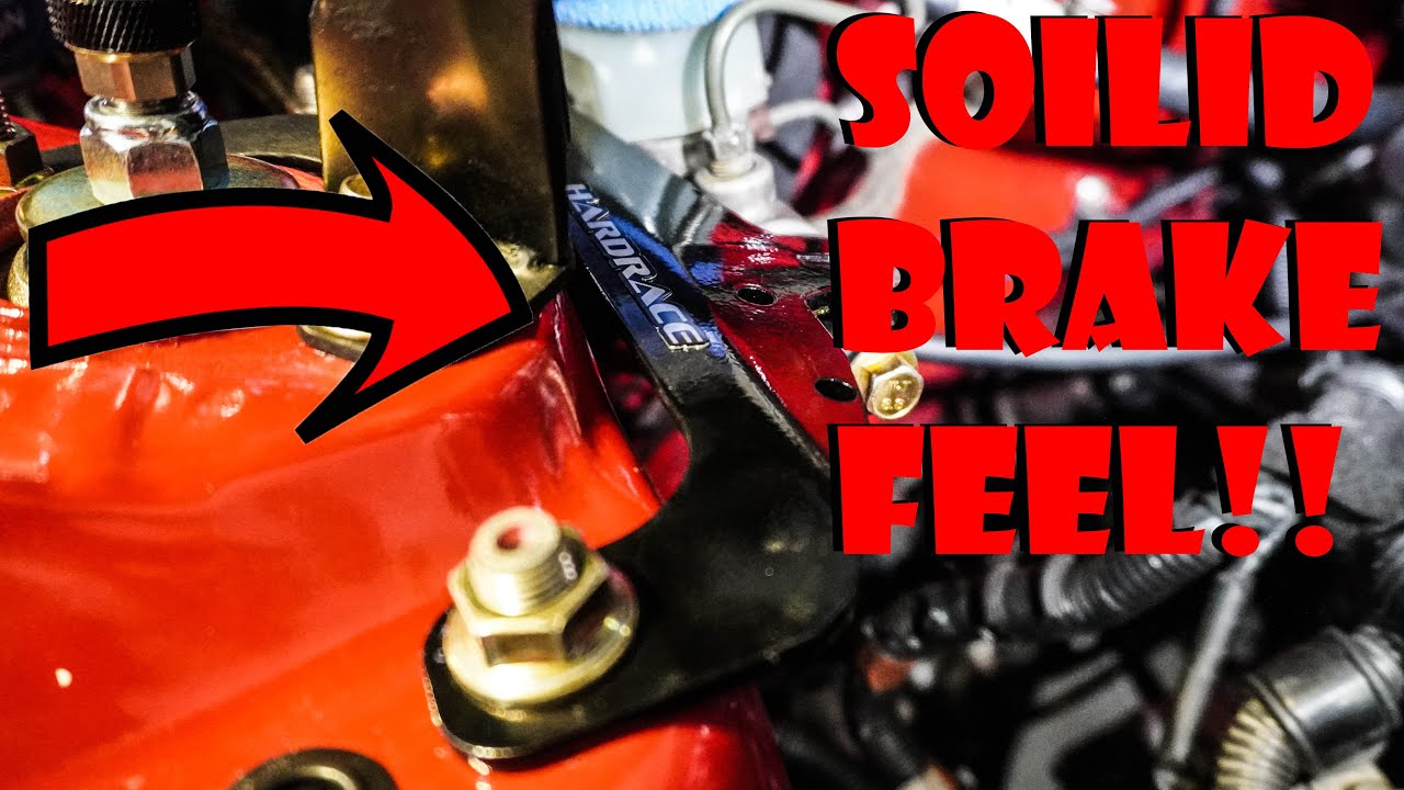 Fixing A Soft Brake Pedal! | Hardrace Master Cylinder Stopper Eg Civic