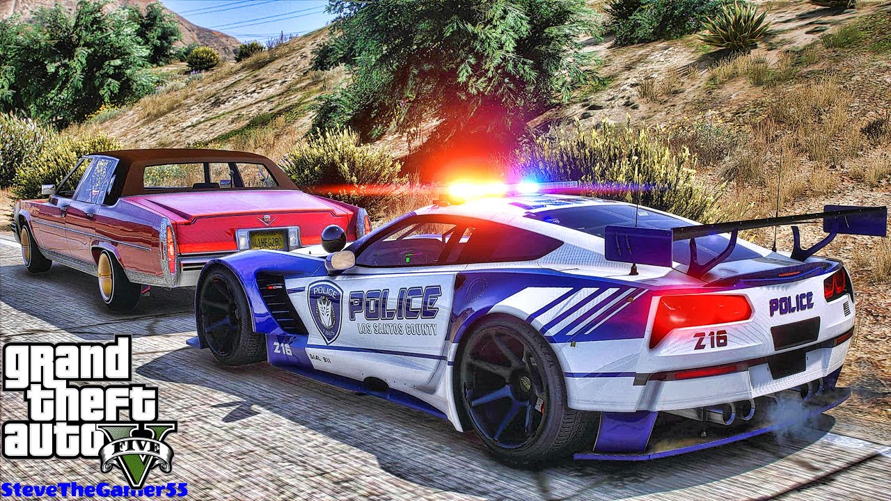 Суперкары Sunday Patrol в модах GTA 5 || Vette GTA 5 Lspdfr Mod | 4K