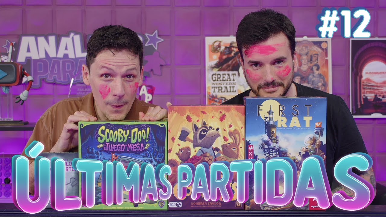 Últimas Partidas #12 - First Rat, Creature Comforts, Scooby-Doo! y 50 Pistas