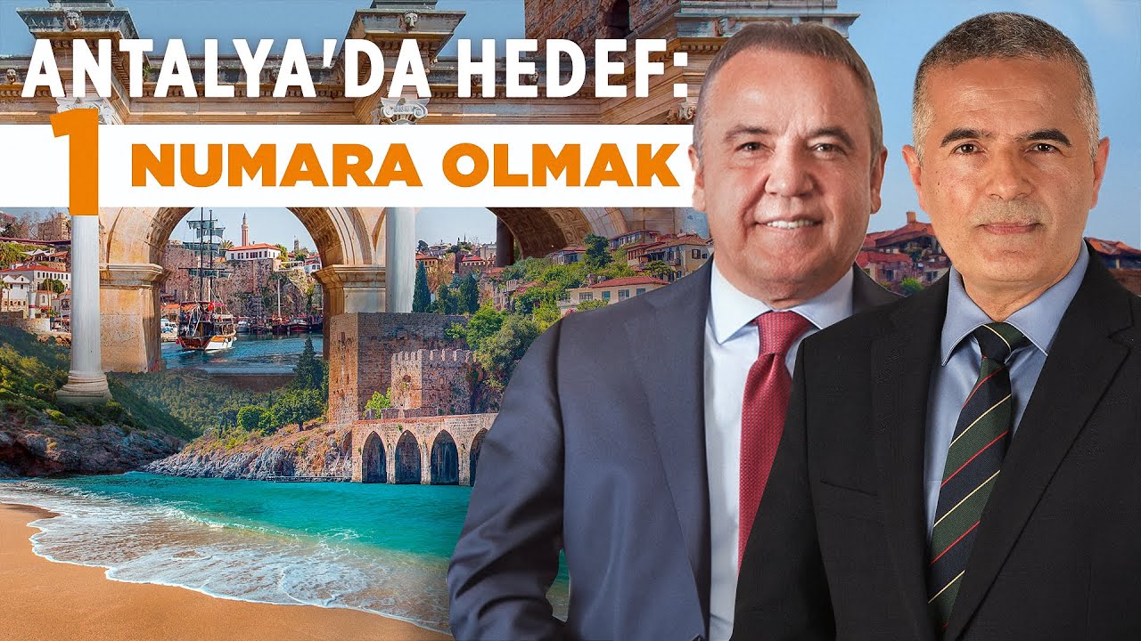 Antalya Yeni Rekorlar Peşinde | Muhittin Böcek ile Özel Röportaj (1. Bölüm)