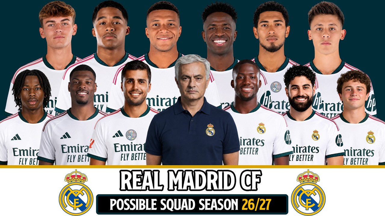 REAL MADRID CF Possible Squad 26/27 ft.Konat&eacute;,Dumfries | Real Madrid Squad Current with Rumours