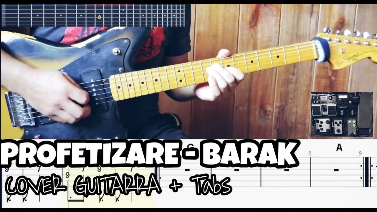 PROFETIZARE - BARAK | GUITAR COVER + TABS