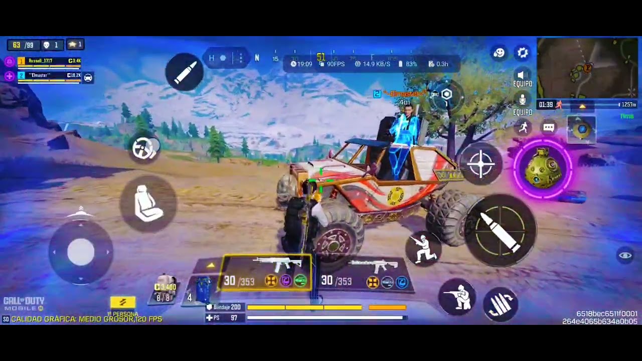 A los enemigos no se les da oportunidad. Battle Royale COD MOBILE 2026. Like y suscríbete.