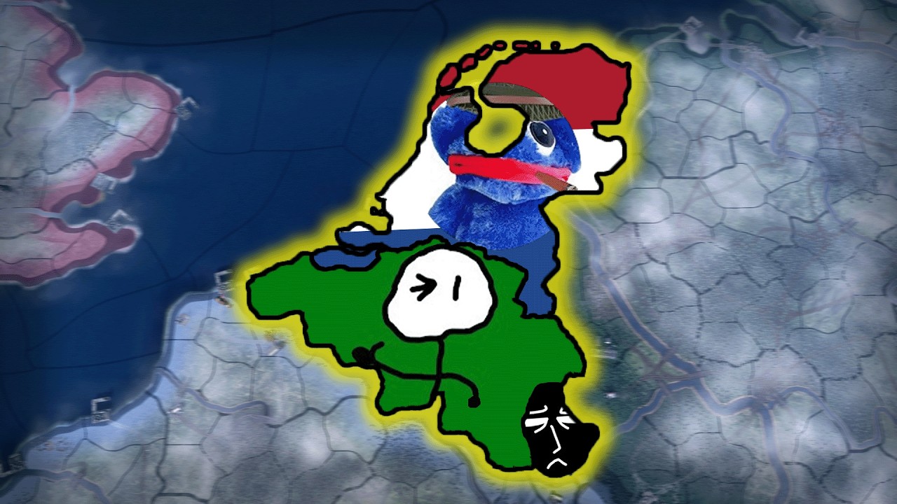 How 3 YouTubers Conquered Europe as the Benelux in HOI4!