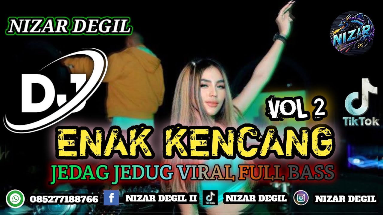 ENAK KENCANG VOL 2 || JEDAG JEDUG VIRAL FULL BASS TERBARU 🎧 REMIX 2025