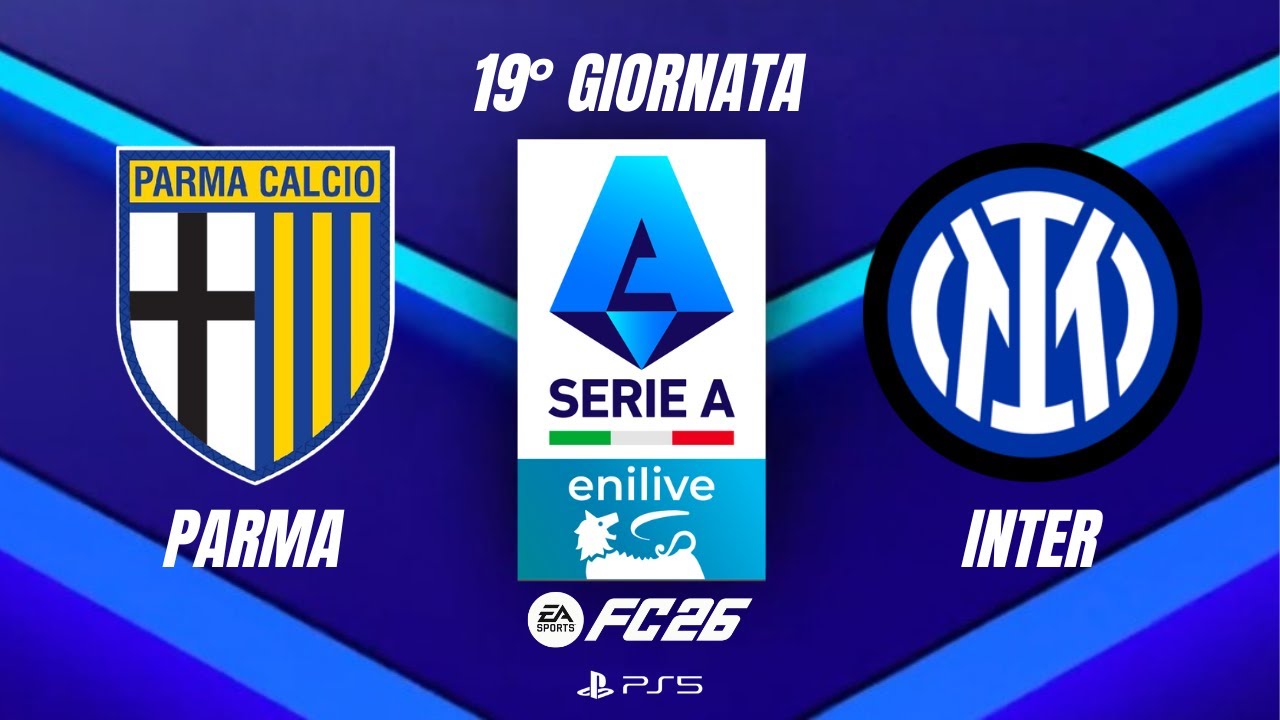 FC 26 - Parma - Inter | Serie A, Giornata 19° | PS5