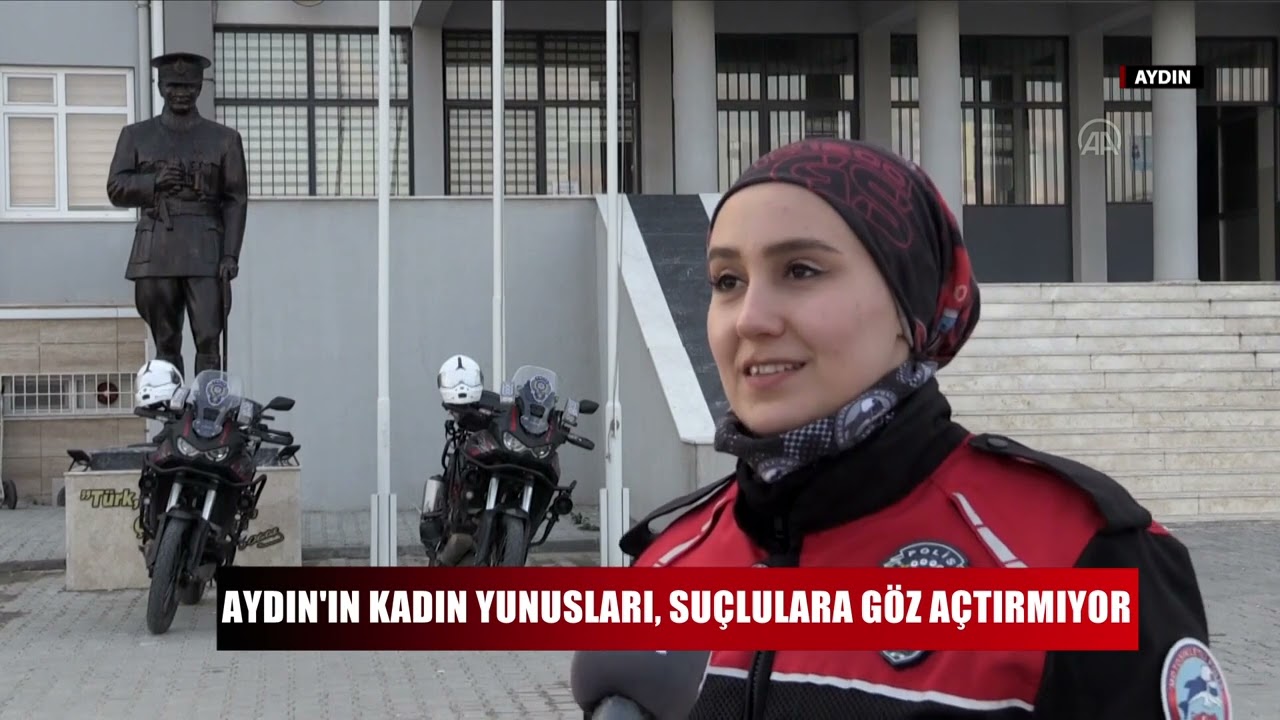 Aydın'ın kadın yunusları, suçlulara göz açtırmıyor