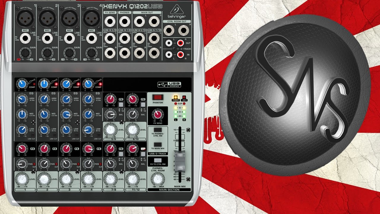 Распасковка Behringer Xenyx Q1202USB